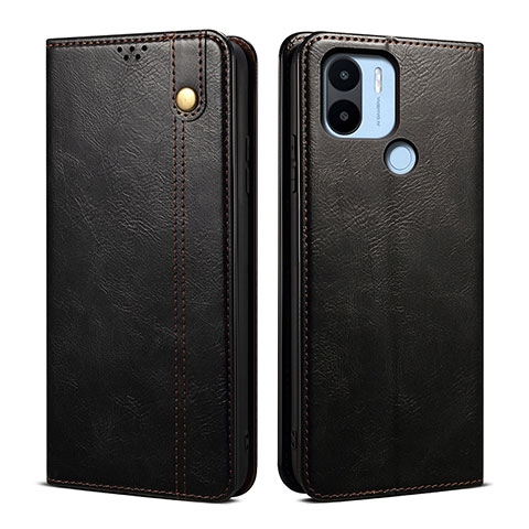 Custodia Portafoglio In Pelle Cover con Supporto B01S per Xiaomi Redmi A1 Nero