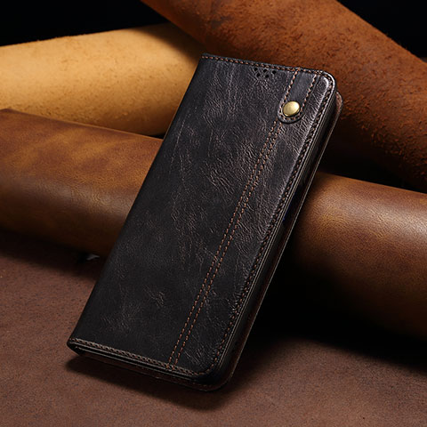 Custodia Portafoglio In Pelle Cover con Supporto B01S per Xiaomi Redmi Note 13 Pro 5G Nero