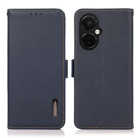 Custodia Portafoglio In Pelle Cover con Supporto B03H per OnePlus Nord CE 3 5G Blu