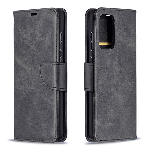 Custodia Portafoglio In Pelle Cover con Supporto B04F per Samsung Galaxy A72 4G Nero