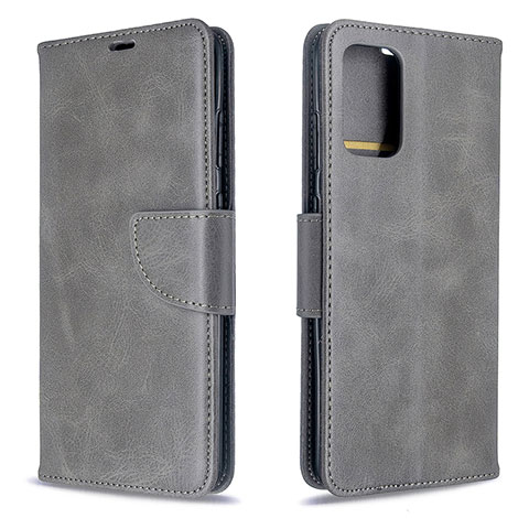 Custodia Portafoglio In Pelle Cover con Supporto B04F per Samsung Galaxy S20 5G Grigio