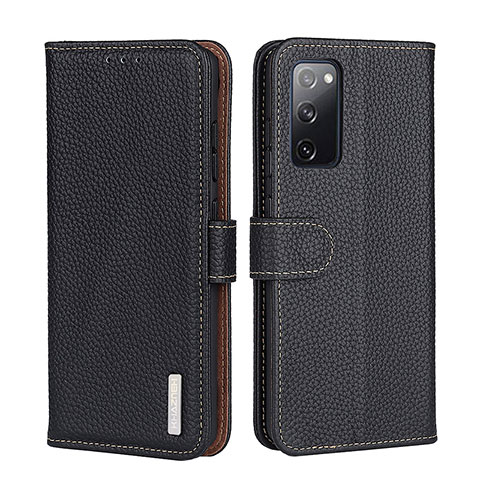 Custodia Portafoglio In Pelle Cover con Supporto B04H per Xiaomi Redmi K40 5G Nero