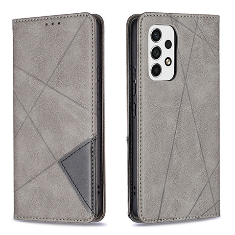 Custodia Portafoglio In Pelle Cover con Supporto B07F per Samsung Galaxy A53 5G Grigio