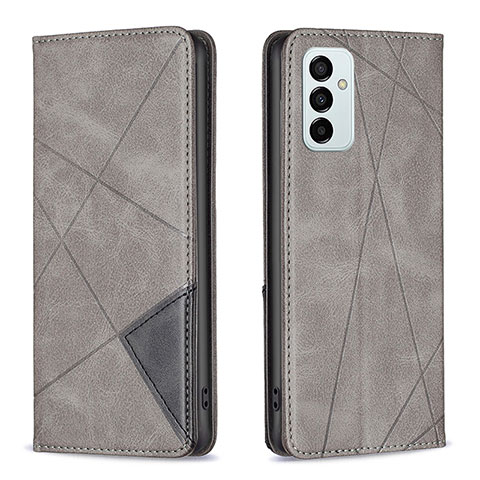 Custodia Portafoglio In Pelle Cover con Supporto B07F per Samsung Galaxy M23 5G Grigio