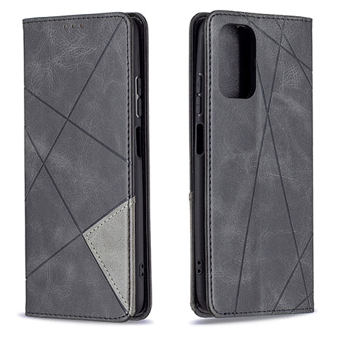 Custodia Portafoglio In Pelle Cover con Supporto B07F per Xiaomi Redmi Note 10S 4G Nero