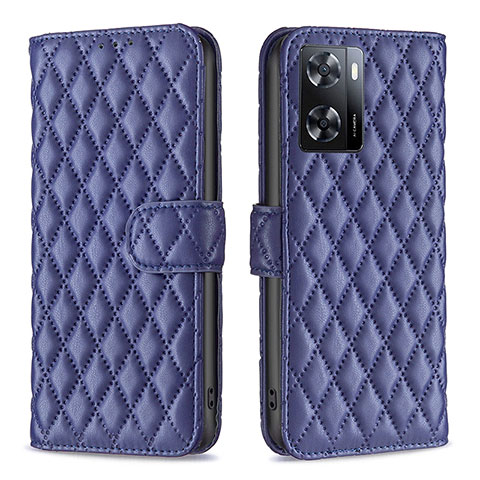 Custodia Portafoglio In Pelle Cover con Supporto B11F per OnePlus Nord N20 SE Blu