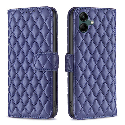 Custodia Portafoglio In Pelle Cover con Supporto B11F per Samsung Galaxy F14 5G Blu