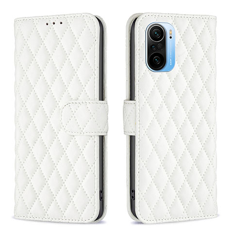 Custodia Portafoglio In Pelle Cover con Supporto B11F per Xiaomi Mi 11X 5G Bianco