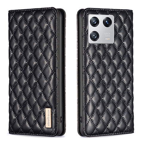 Custodia Portafoglio In Pelle Cover con Supporto B11F per Xiaomi Mi 13 Pro 5G Nero