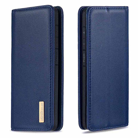 Custodia Portafoglio In Pelle Cover con Supporto B17F per Samsung Galaxy A10 Blu