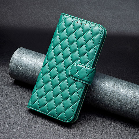 Custodia Portafoglio In Pelle Cover con Supporto B20F per Oppo A2 5G Verde