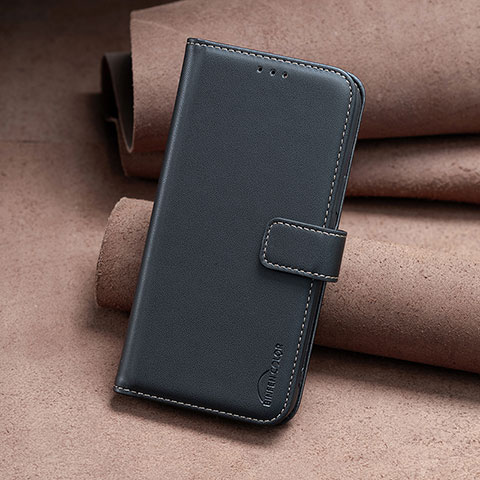 Custodia Portafoglio In Pelle Cover con Supporto B23F per Xiaomi Redmi Note 12 Turbo 5G Nero