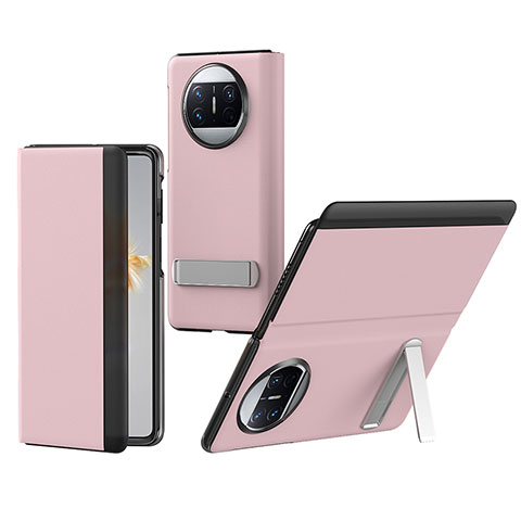 Custodia Portafoglio In Pelle Cover con Supporto BH2 per Huawei Mate X3 Rosa