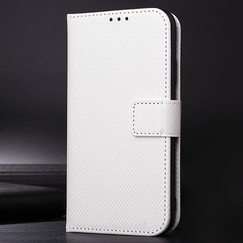 Custodia Portafoglio In Pelle Cover con Supporto BY1 per Nokia 5.4 Bianco