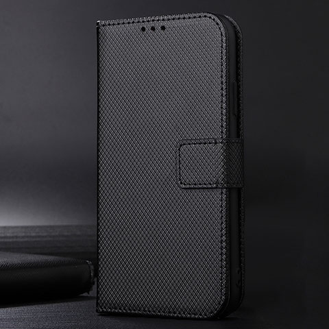 Custodia Portafoglio In Pelle Cover con Supporto BY1 per Nokia C30 Nero