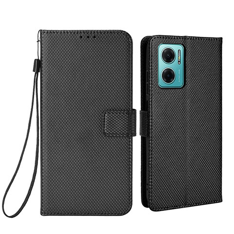 Custodia Portafoglio In Pelle Cover con Supporto BY1 per Xiaomi Redmi 10 Prime Plus 5G Nero