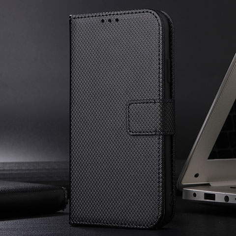 Custodia Portafoglio In Pelle Cover con Supporto BY1 per Xiaomi Redmi 9 Nero