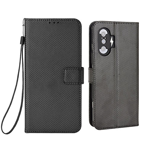 Custodia Portafoglio In Pelle Cover con Supporto BY1 per Xiaomi Redmi K40 Gaming 5G Nero