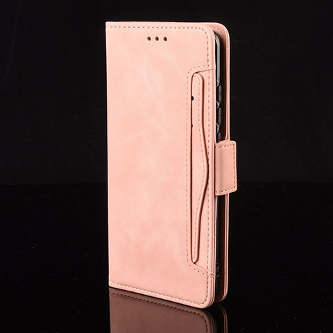 Custodia Portafoglio In Pelle Cover con Supporto BY2 per Xiaomi Redmi 11 Prime 5G Rosa