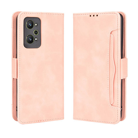 Custodia Portafoglio In Pelle Cover con Supporto BY3 per Realme Q5 Pro 5G Rosa