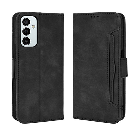 Custodia Portafoglio In Pelle Cover con Supporto BY3 per Samsung Galaxy F23 5G Nero