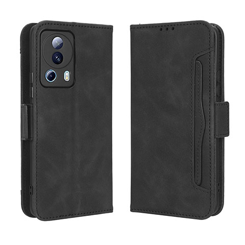 Custodia Portafoglio In Pelle Cover con Supporto BY3 per Xiaomi Civi 2 5G Nero