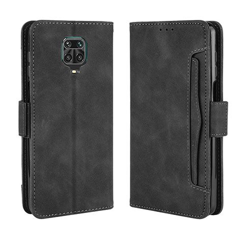 Custodia Portafoglio In Pelle Cover con Supporto BY3 per Xiaomi Poco M2 Pro Nero