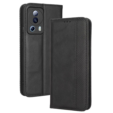 Custodia Portafoglio In Pelle Cover con Supporto BY4 per Xiaomi Mi 12 Lite NE 5G Nero