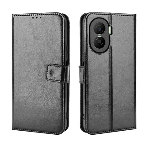 Custodia Portafoglio In Pelle Cover con Supporto BY5 per Huawei Honor X40i 5G Nero