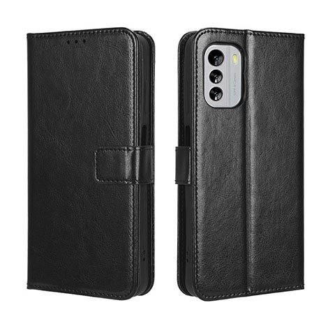 Custodia Portafoglio In Pelle Cover con Supporto BY5 per Nokia G60 5G Nero