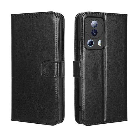 Custodia Portafoglio In Pelle Cover con Supporto BY5 per Xiaomi Civi 2 5G Nero