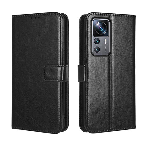 Custodia Portafoglio In Pelle Cover con Supporto BY5 per Xiaomi Mi 12T Pro 5G Nero