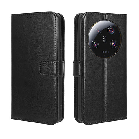 Custodia Portafoglio In Pelle Cover con Supporto BY5 per Xiaomi Mi 13 Ultra 5G Nero