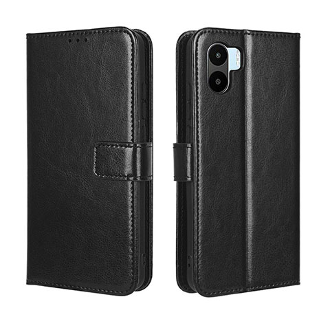 Custodia Portafoglio In Pelle Cover con Supporto BY5 per Xiaomi Poco C50 Nero