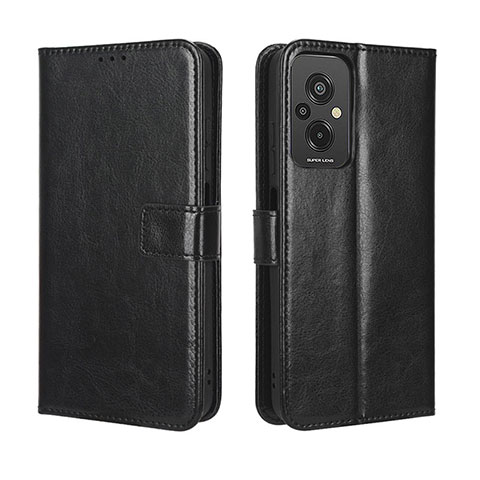 Custodia Portafoglio In Pelle Cover con Supporto BY5 per Xiaomi Redmi 11 Prime 4G Nero