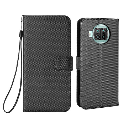 Custodia Portafoglio In Pelle Cover con Supporto BY6 per Xiaomi Mi 10i 5G Nero