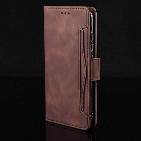 Custodia Portafoglio In Pelle Cover con Supporto BY7 per Xiaomi Redmi Note 10 4G Marrone