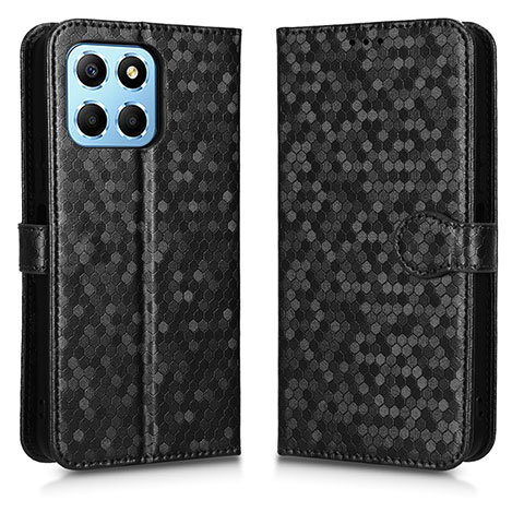 Custodia Portafoglio In Pelle Cover con Supporto C01X per Huawei Honor 70 Lite 5G Nero