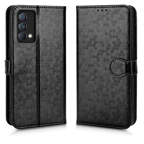 Custodia Portafoglio In Pelle Cover con Supporto C01X per Realme GT Master 5G Nero