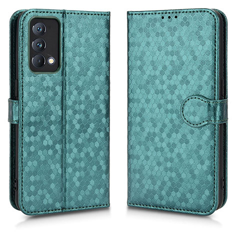 Custodia Portafoglio In Pelle Cover con Supporto C01X per Realme GT Master 5G Verde