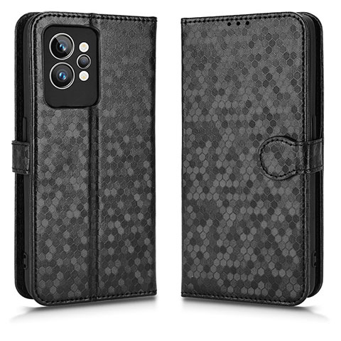 Custodia Portafoglio In Pelle Cover con Supporto C01X per Realme GT2 Pro 5G Nero