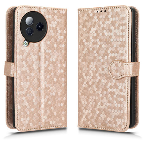 Custodia Portafoglio In Pelle Cover con Supporto C01X per Xiaomi Civi 3 5G Oro