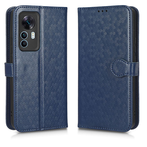 Custodia Portafoglio In Pelle Cover con Supporto C01X per Xiaomi Mi 12T Pro 5G Blu