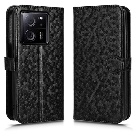 Custodia Portafoglio In Pelle Cover con Supporto C01X per Xiaomi Mi 13T 5G Nero