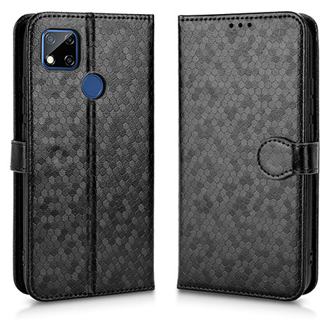 Custodia Portafoglio In Pelle Cover con Supporto C01X per Xiaomi Redmi 9 Activ Nero