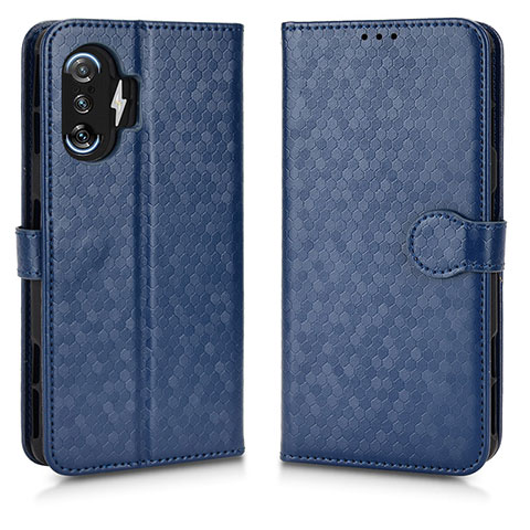 Custodia Portafoglio In Pelle Cover con Supporto C01X per Xiaomi Redmi K40 Gaming 5G Blu