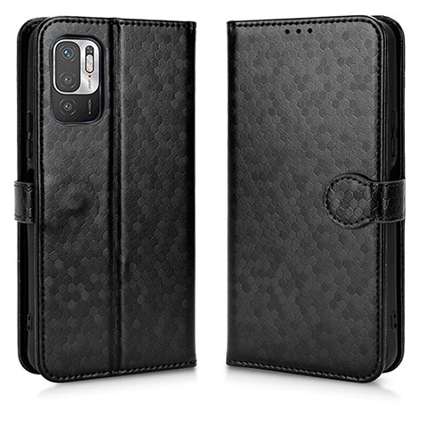 Custodia Portafoglio In Pelle Cover con Supporto C01X per Xiaomi Redmi Note 10 JE 5G Nero