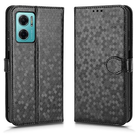 Custodia Portafoglio In Pelle Cover con Supporto C01X per Xiaomi Redmi Note 11E 5G Nero