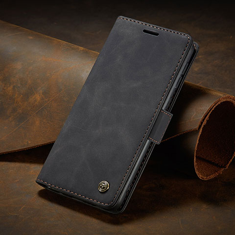 Custodia Portafoglio In Pelle Cover con Supporto C02S per Huawei P60 Nero