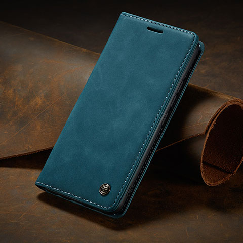 Custodia Portafoglio In Pelle Cover con Supporto C02S per Xiaomi Redmi K60 Ultra 5G Blu